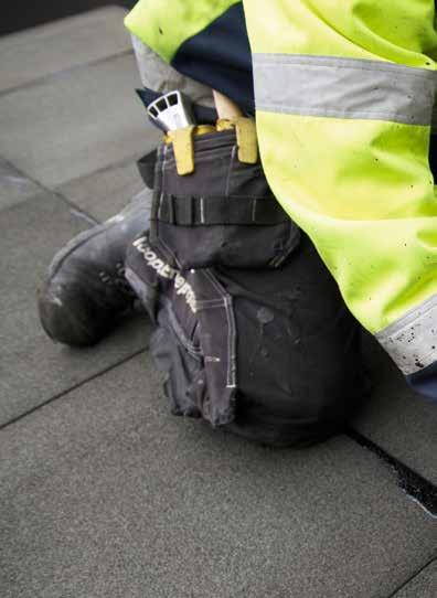 4.6 ISOLERING Den kompletta uppbyggnaden av det gröna taket bör ses också ur ett energiperspektiv mot bakgrund av vårt svenska klimat.