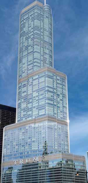 1995 fick The Trump Organization ansvaret att renovera den General Electric-ägda skyskrapan vid 15 Columbus Circle, i utkanten av Central Park.