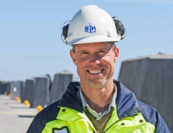 Lars Fogelberg Byggledare Vatten och konstbyggnader, Stockholms Hamnar vilken roll hade du i projektet?