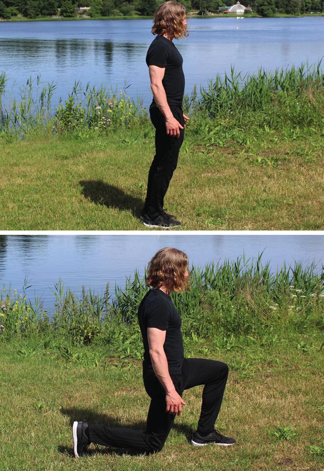 Pass 1: Styrka och kondition Ett komplett träningspass för hela kroppen som utvecklar både styrka och kondition. Förbered kroppen genom valfri uppvärming i cirka 10 minuter innan du börjar.