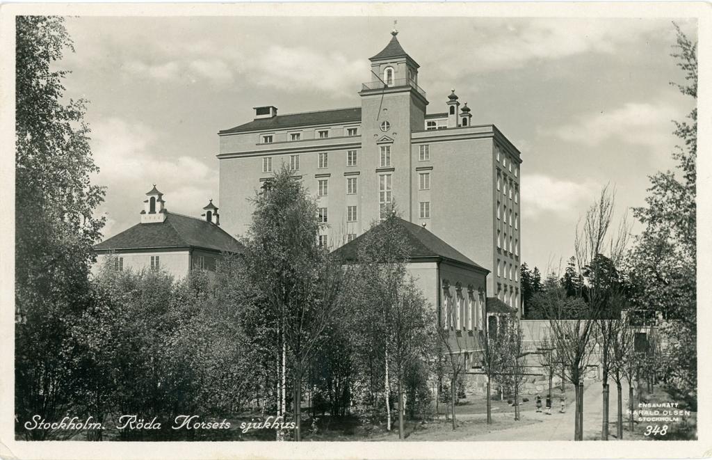 Röda Korsets sjukhem/sjukhus Röda Korsets sjukhus är ett privatägt och ideellt drivet sjukhus.