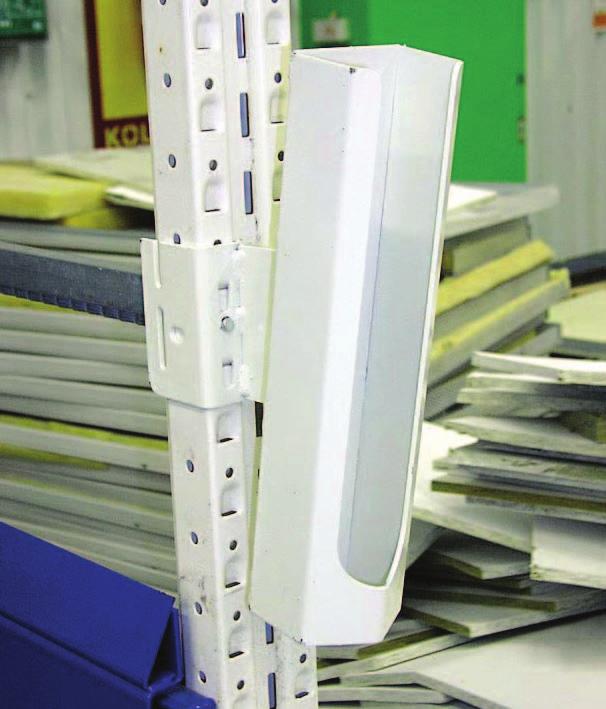 Materialfasad Vad är en materialfasad? Vi har utvecklat ett system som underlättar och effektiviserar materialhanteringen vid montageliner.