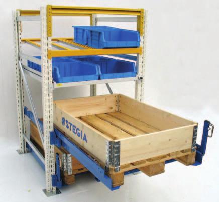 Hur lång är monteringstiden? Vårt system bygger på att optimera så att olika sorter av pallar kan blandas med kartonger, backar och slangar.