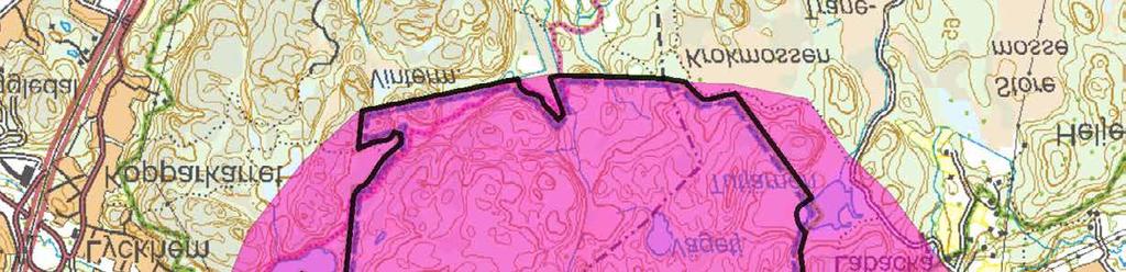 områdena i kartan markerar