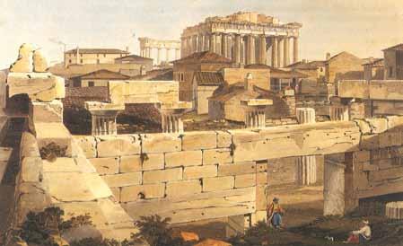 1875 eftersom medel till en rivning saknades, men till sist bekostades detta projekt av Heinrich Schliemann. Det moderna Akropolis hade nu skapats. Varför skedde rivningarna med sådan iver?