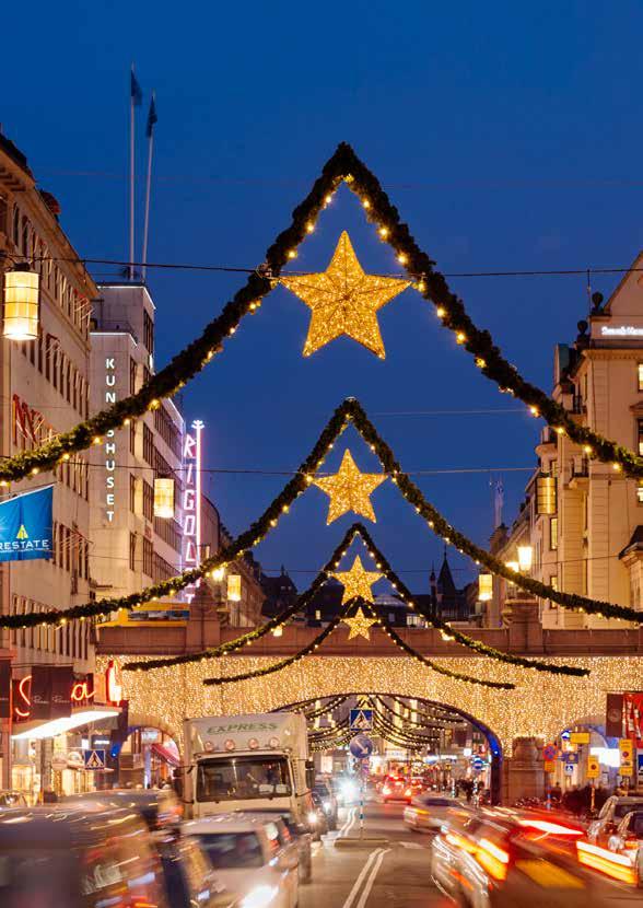 UTVECKLIGS- FORUM FÖR JULDESTIATIOE CIS har skapat ett forum för att utveckla Stockholm som juldestination tillsammans med Citys aktörer.