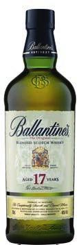 BALLANTINE S & CHIVAS REGAL SKOTTLAND WHISKY Ballantine s Finest Nr 1007363 217,20 kr 70cl 12/kolli Ursprungsland Skottland Typ Skotsk Blended Whisky Doft