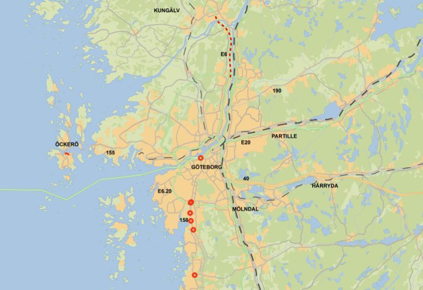 Bilaga till avtal om genomförande av Västsvenska paketet, Block 2 Bilaga 12 Projekt 410: Kollektivtrafikåtgärder Block 2, statligt vägnät Projektet ingår i Kollektivtrafikomställning, K2020