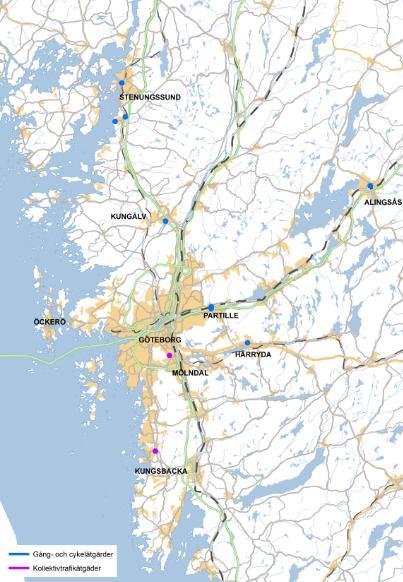 Bilaga till avtal om genomförande av Västsvenska paketet, Block 2 Bilaga 13 Projekt 411: Kollektivtrafikåtgärder och