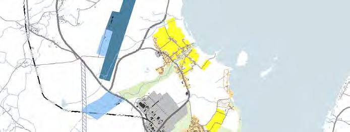 a n Värdefull jordbruksmark 0 0,5 1 2 Kilometers Bostäder Nya bostadsomraden Industri och verksamheter Nya verksamheter och