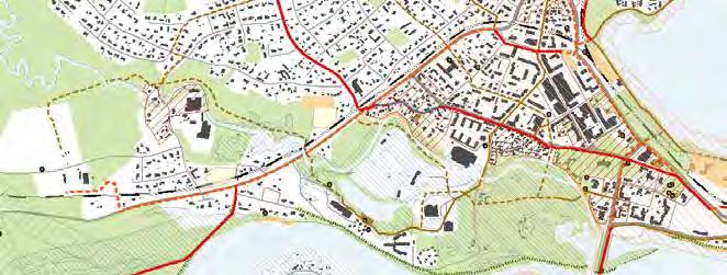 Rasrisk prioritet III Vägreservat förbifart 100-årsflöde Cykel befintligt primärt