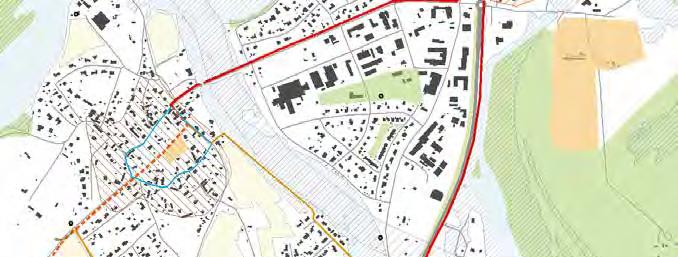 jordbruksmark Värdefull bebyggelsemiljö 0 0,25 0,5 1