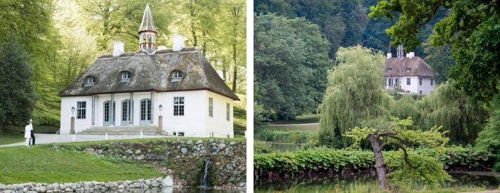 Parken är ett av Nordens allra finaste exempel på romantikens trädgårdskonst. Området består också av flera små byggnader som Det norska huset, Schweizerstugan och Det kinesiska lusthuset.