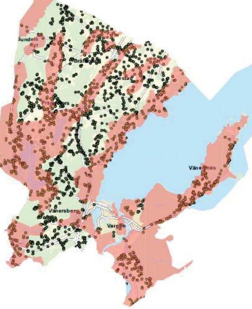 Låg trycksavlopp (LTA) Referensobjekt - Vänerkustprojektet. Etapp 1 (2013) 260 ansluta LTA pumpar. 5 pumpar. Etapp 2 och senare fungerar felfritt.