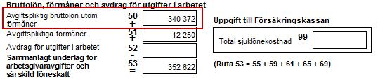 Naturlig felkälla om beloppen inte stämmer Har du något av följande: Anställda som tjänat under 1000 kr (eller 0,5 basbelopp om det är en idrottsförening).