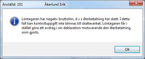 Står det 2017, vet du att du arbetar i korrekt databas. Står det 2018, befinner du dig i innevarande års databas och måste byta till föregående år.