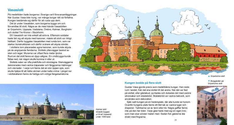Boken om Sveriges historia - Vasatid Stormaktstid I vår andra del tar vi upp hur Kalmarunionen upplöstes, Gustav Vasa blir kung i Sverige, reformationen, några av de europeiska upptäcktsresorna,