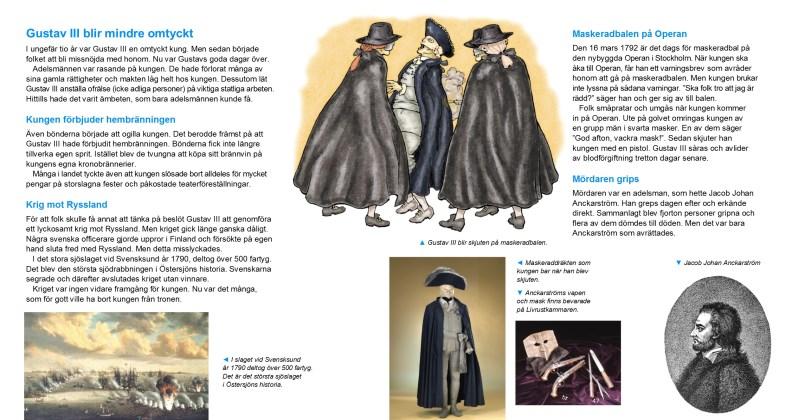 Ostindiska kompaniet, skiftesreformerna, frihetstiden, mössor och hattar, Arvid Horn, Carl von Linné, Eva Ekeblad, Cajsa Warg, Christoffer Polhem, Jonas Alströmer, Anders Celsius, Lovisa Ulrika,