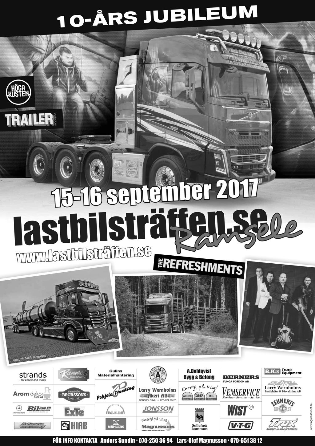 Besök oss på Lastbilsträffe 15-16/9 -