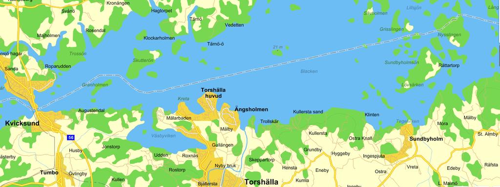 Eskilstuna Strängnäs Energi & Miljö Historik Eskilstuna Mälarstrandsutbyggnaden