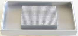 7. Tillval Standardpreparatklämma, med adapter, silver för montering i snabbväxlingssystemet för preparatavbildning maximal preparatstorlek: 79 x 60 mm (L x B) Beställningsnr.