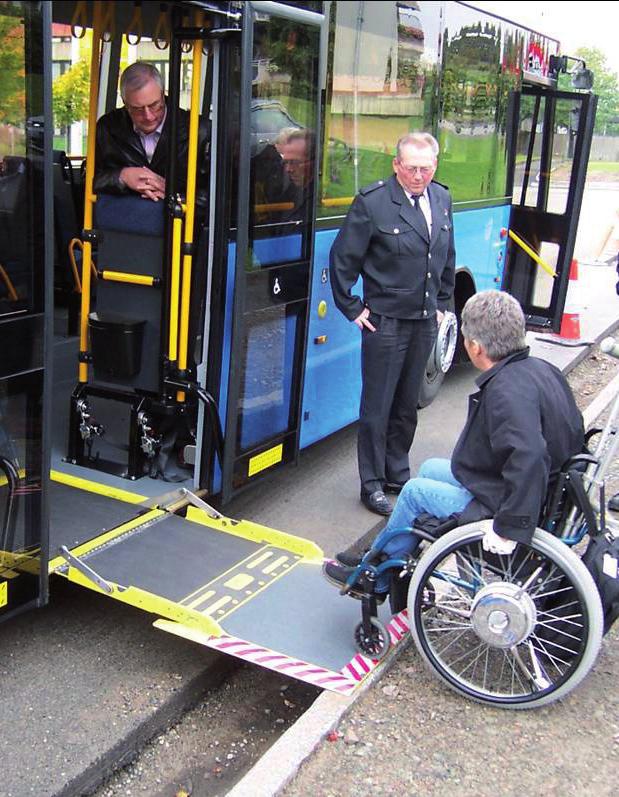 Kollektivtrafik för funktionshindrade Information om