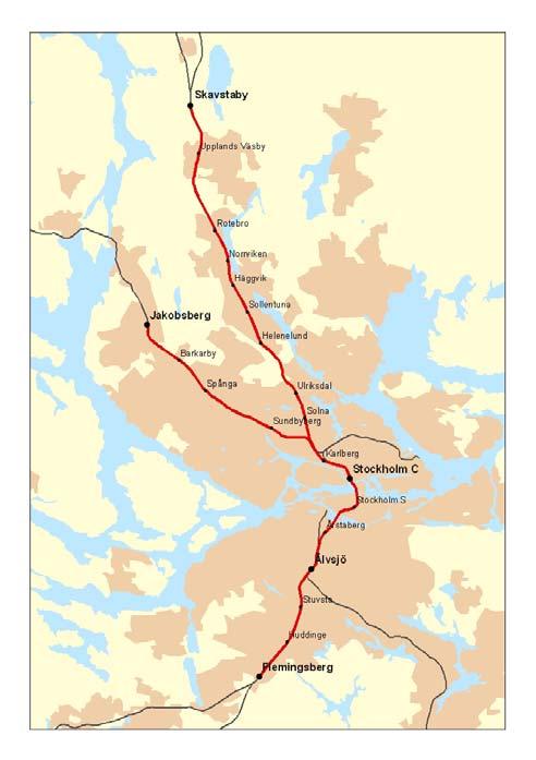 Förutsättningar Beslutet att förklara infrastrukturen för överbelastad grundar sig på att efterfrågan på kapacitet under de mest trafikintensiva perioderna är högre än vad järnvägssystemet kan