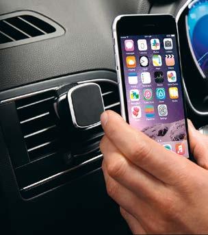 77 11 783 364 / Paketnr: RAR01 2. Smartphonehållare Perfekt när du vill ha telefonen nära till hands när du kör.