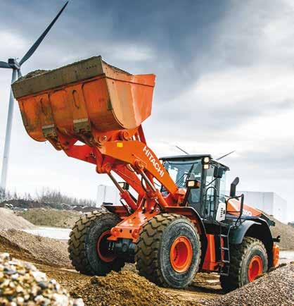 Supereffektiva mångsysslare som levererar i alla miljöer Nu är Hitachis ZAXIS-6 hjullastare här!