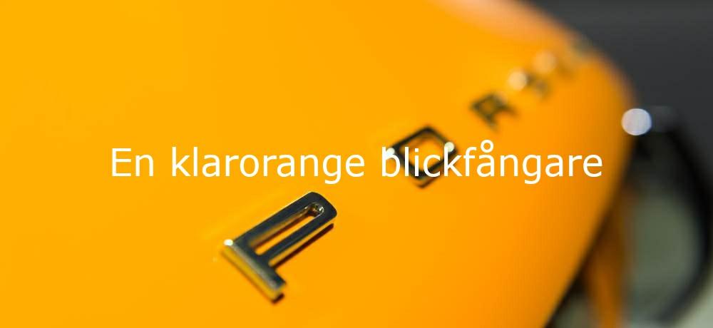 Think Colour. Think Standox: Restaurering av klassiska bilar Fram tills nyligen fanns det en klarorange Porsche Targa av årsmodell 1969 på den schweiziska verkstaden René Sahli.