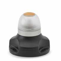 KL 7000 LED LED roterande ljus Optimal varningsverkan Överspänningsskydd Varningsfyr med ljusstarka LED och rotationseffekt som garanterar optimal varningsverkan utan rörliga delar.