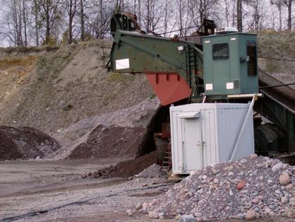 Försteman Thomas Thorslund säger att i takt med att antalet grustäkter blir färre och färre i Sverige ökar trycket på att de återstående ska fortsätta leverera specialsandsprodukter.