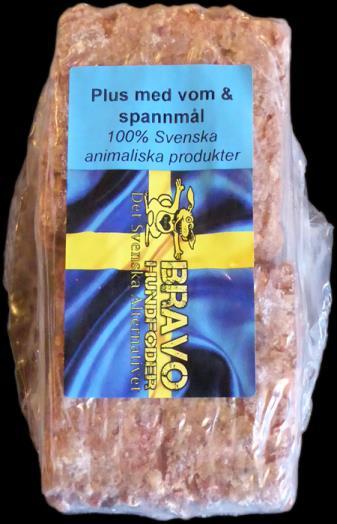 För hundar med dålig aptit För hårt arbetande hundar För en bättre päls Innehåll: Animaliska köttprodukter från svenska nötdjur 45%.