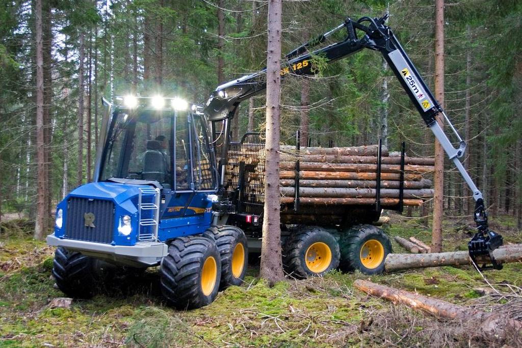 Händer detta blir markens framkomlighet avsevärt sämre. (Johansson, 2012) 2.2 Marken i Tierp Vid samma tillfälle som testerna utfördes undersöktes också marken som maskinerna körde på.