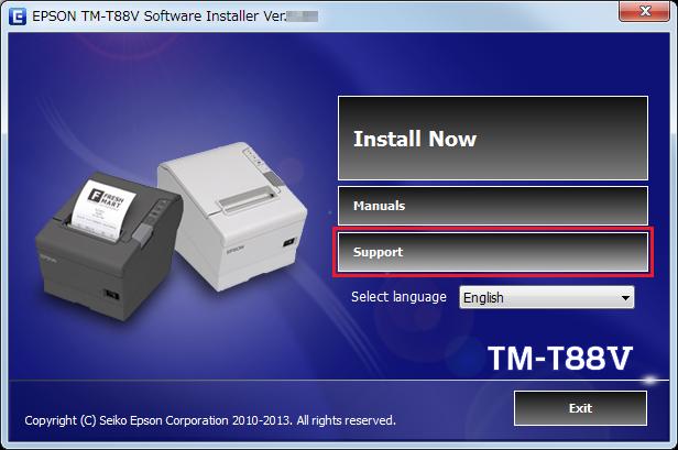 Översikt A Sätt in TM-T88V Software & Documents Disc i datorn.