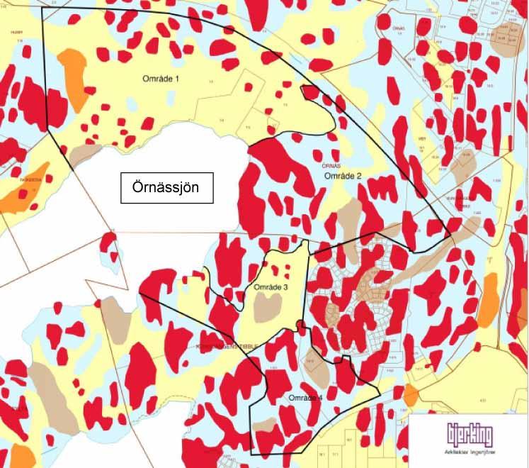 till största delen av skogsmark. Inom programområdet finns rikligt med stigar och gångvägar som gränsar direkt mot det blivande naturreservatet.