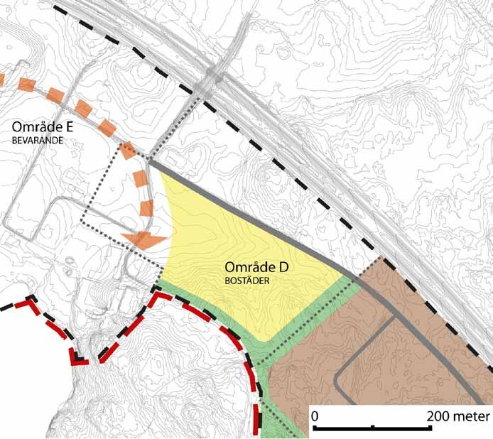 Framtida utredningar Trafikbuller Geoteknik Dagvatten Strandskydd Utdrag ur programkarta.