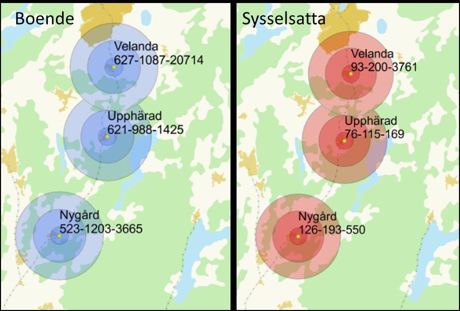 18 3.1.2 NÄL Sjukhuset Norra Älvsborgs Länssjukhus (NÄL) behandlas i Underlagsrapport 3 Utredning av station vid NÄL. 3.1.3 Trollhättan Göteborg Följande utredningsalternativ har studerats 2035: UA1: