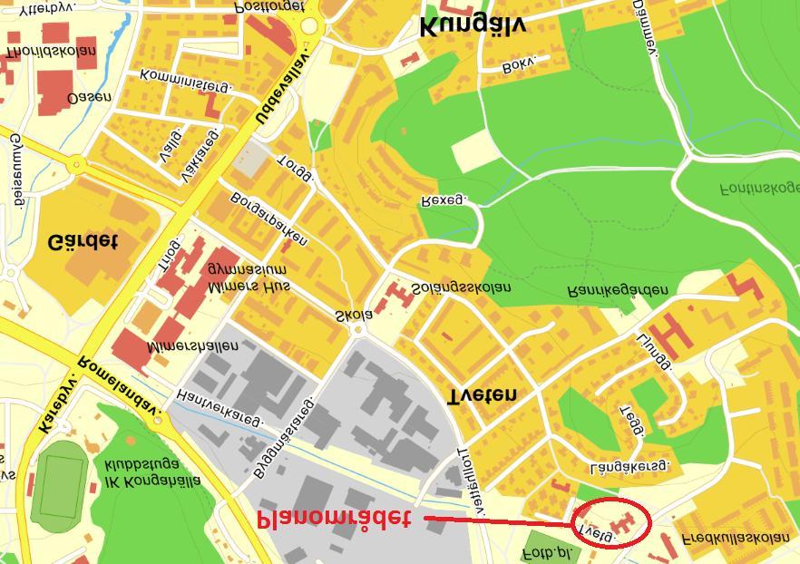 Bakgrund Kungälvs kommun jobbar med att ta fram en ny detaljplan för området kring Fridhems förskola (se Figur 1).
