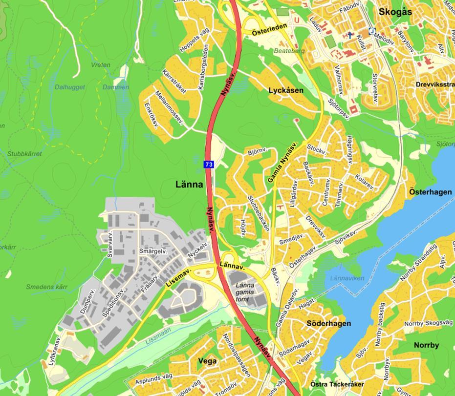Norra Länna Undersökning grundvattennivåer Datum: 05-0- och geotekniska undersökningar MUR Sidan 3 av 6.
