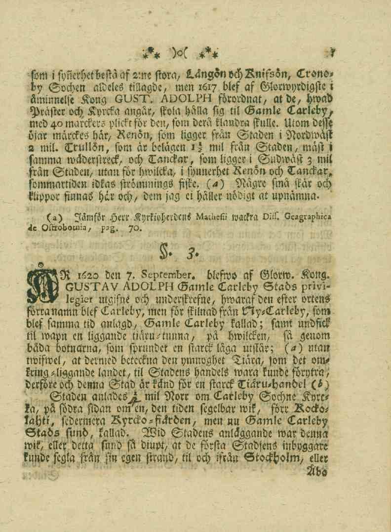 5 som si)nechetbestä stora, tangon txfyßnifson, Cronoby Sochen aldeles rinngde, men 1617 blef af Glorwyrdigste i (3l_j3^.