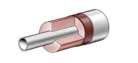 ljudreduktion 60 mm mineralull 1 mm slät plåt 40 mm mineralull 1mm tät