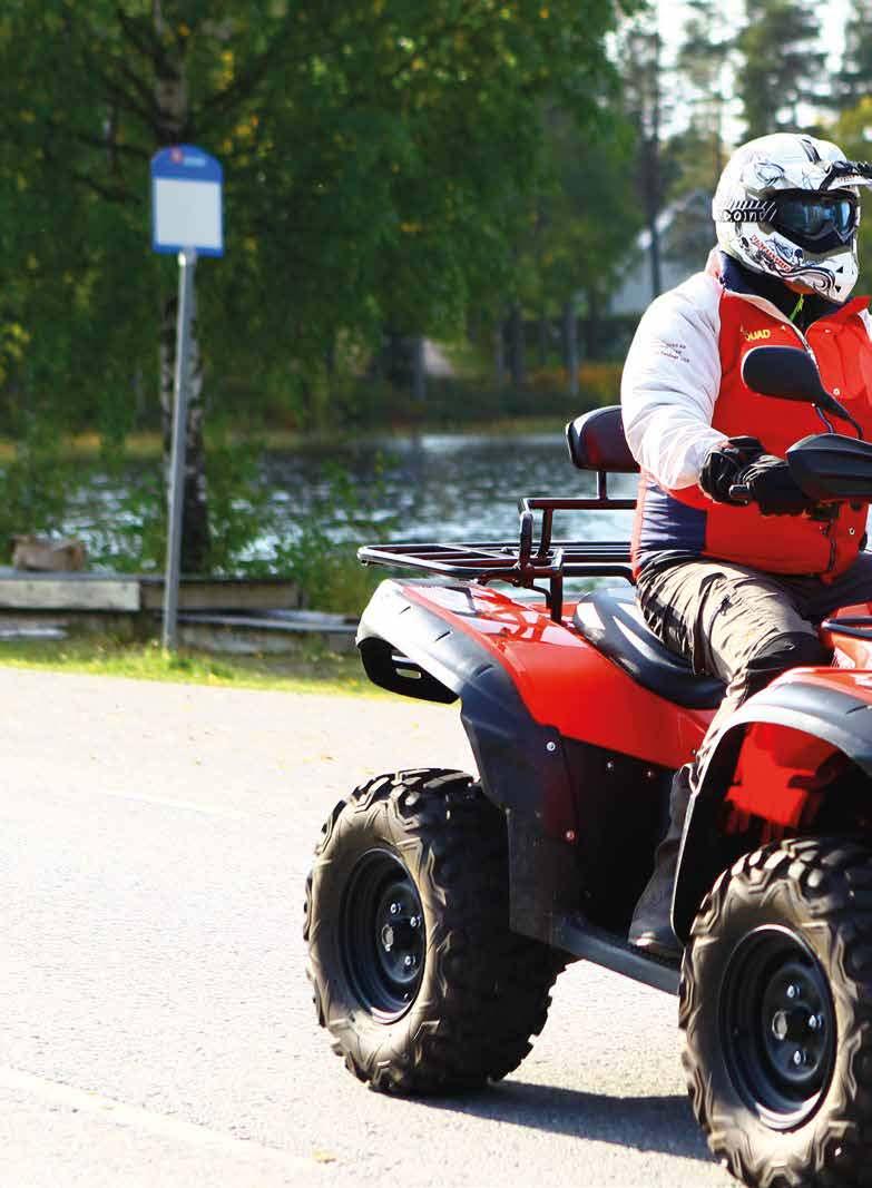 TEST TGB Blade 600 4x4 IRS En modell med innovativ 4-hjulsdrift och diffinkoppling Just denna maskin är den vägregistrerade varianten med en helt ny styrning av differential och 4-hjulsdrift.