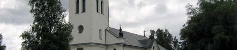 (JLM) Kyrkobyggnaden Det har funnits flera kyrkobyggnader på platsen men av dessa är litet känt.
