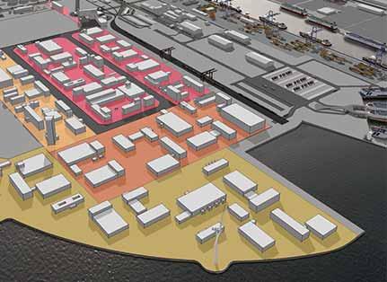 Norra hamnen I december 2014 antogs en ny detaljplan för utbyggnaden av Norra Hamnen,