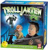 Snyggt förpackat med en tilltalande spelplan, med mormors hus, Rödluvan och vargen