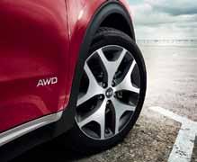 kia.com PERSONBILAR Drift p alla fyra Fyrhjulsdriften (AWD) vervakar st ndigt v gf rh llandena och griper in d du beh ver den som b st.