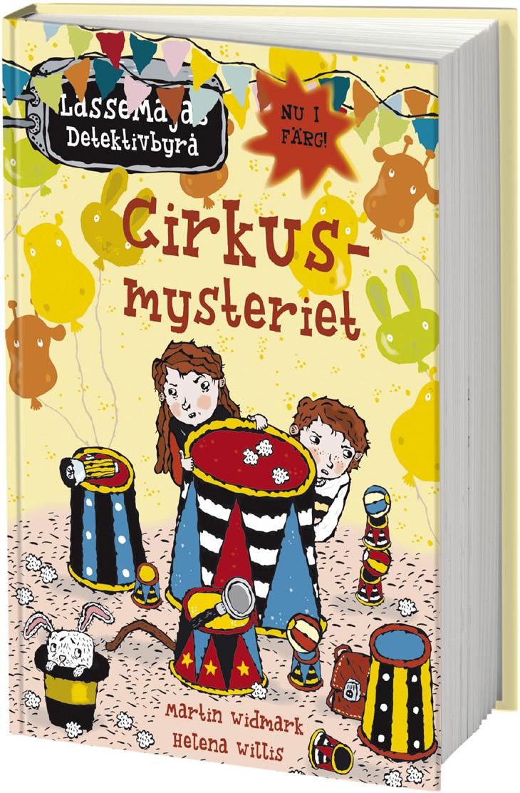 Cirkusmysteriet Cirkusmysteriet, av Martin Widmark, är den tredje boken i serien om detektiverna Lasse och Maja i den lilla staden Valleby.