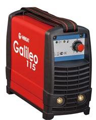 Invertersvets Galileo 115 Liten smidig enfas italiensktillverkad invertersvets av hög prestanda.