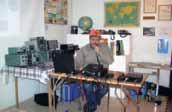 Redan sommaren 2007 berättade SM5NJG Johnny för mig om sina planer på att sätta upp en utställning om radio för att visa upp sin radiosamling.